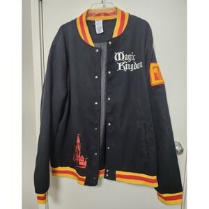 Walt Disney World Vault Collection 50th Anniversary Varsity Jacket Unisex XXL